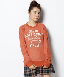 WEGO | ガーゼウラ毛Ptスウェット(スウェット)