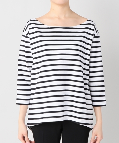 Deuxieme Classe（ドゥーズィエムクラス）の「PATRICIA◆（Tシャツ/カットソー・レディース・ブラック/ホワイト・FREE）」の13枚目の写真