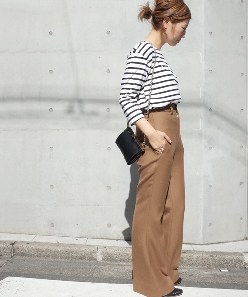 Deuxieme Classe（ドゥーズィエムクラス）の「PATRICIA◆（Tシャツ/カットソー・レディース・ブラック/ホワイト・FREE）」の16枚目の写真