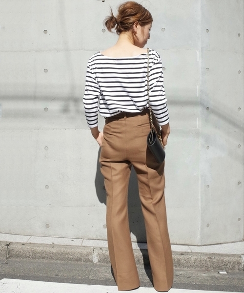 DEUXIEME CLASSE - ドゥーズィエムクラス カットソー セール】*Border Tシャツ（Tシャツ/カットソー）｜Deuxieme