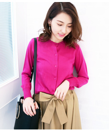 N.（N. Natural Beauty Basic） | ＵＶハイゲージテンジクニット(カーディガン/ボレロ)