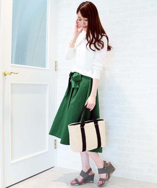 N.(N. Natural Beauty Basic)(エヌエヌナチュラルビューティーベーシック)の「UVハイゲージテンジクニットカーディガン(カーディガン/ボレロ・レディース・ピンク/ホワイト/イエロー/ブラック・MEDIUM)」の13枚目の写真