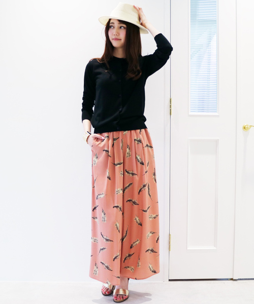 N.(N. Natural Beauty Basic)(エヌエヌナチュラルビューティーベーシック)の「UVハイゲージテンジクニットカーディガン(カーディガン/ボレロ・レディース・ピンク/ホワイト/イエロー/ブラック・MEDIUM)」の17枚目の写真