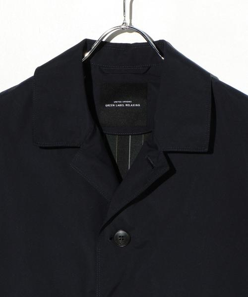 green label relaxing（グリーンレーベルリラクシング）の「【Begin 2018年1月号掲載】NM K シンダウン ステンカラーコート ◆（ステンカラーコート・メンズ・グレー/オリーブ/ネイビー・SMALL/LARGE/MEDIUM/X-LARGE）」の8枚目の写真