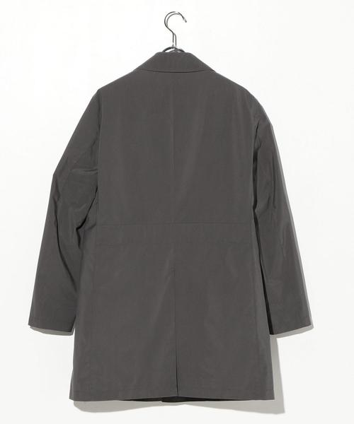 green label relaxing（グリーンレーベルリラクシング）の「【Begin 2018年1月号掲載】NM K シンダウン ステンカラーコート ◆（ステンカラーコート・メンズ・グレー/オリーブ/ネイビー・SMALL/LARGE/MEDIUM/X-LARGE）」の16枚目の写真