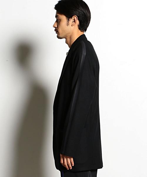 EN ROUTE(アンルート)の「ウールジャージーロングジャケット ◆(テーラードジャケット・メンズ・ブラック・1/2/3)」の9枚目の写真