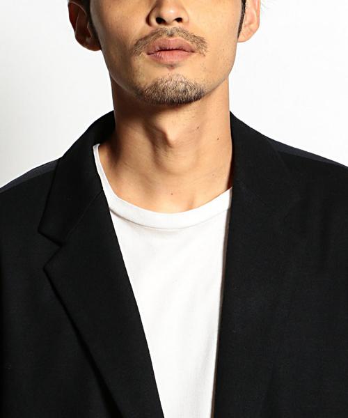 EN ROUTE(アンルート)の「ウールジャージーロングジャケット ◆(テーラードジャケット・メンズ・ブラック・1/2/3)」の11枚目の写真