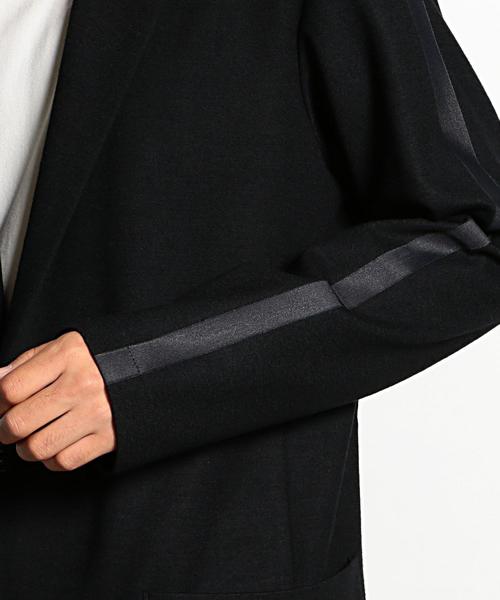 EN ROUTE(アンルート)の「ウールジャージーロングジャケット ◆(テーラードジャケット・メンズ・ブラック・1/2/3)」の12枚目の写真