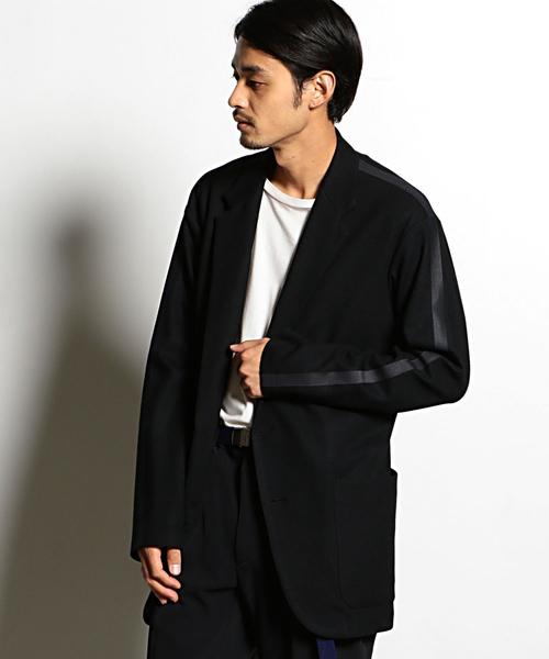 EN ROUTE(アンルート)の「ウールジャージーロングジャケット ◆(テーラードジャケット・メンズ・ブラック・1/2/3)」の5枚目の写真
