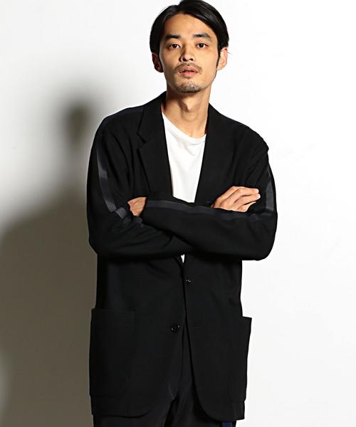 EN ROUTE(アンルート)の「ウールジャージーロングジャケット ◆(テーラードジャケット・メンズ・ブラック・1/2/3)」の8枚目の写真