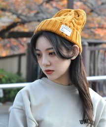 ZIP FIVE（ジップファイブ）の「【ZIP FIVE】ニットキャップ / ニット帽 / ケーブル（ニットキャップ/ビーニー・レディース）」