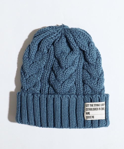 ZIP FIVE（ジップファイブ）の「【ZIP FIVE】ニットキャップ / ニット帽 / ケーブル（ニットキャップ/ビーニー・レディース・ブラック/ネイビー/ブラウン/グレー/レッド/オリーブ/ピンク/オレンジ/アイボリー/マスタード/ブラック系その他/杢グレー/グレー系その他/ベージュ系その他/ブルー系その他/キャメル/ワイン/レンガ/チャコール/ベージュ系その他2/パープル/グレイッシュベージュ/スモークグレー/グリーン/ブルー・FREE）」の16枚目の写真