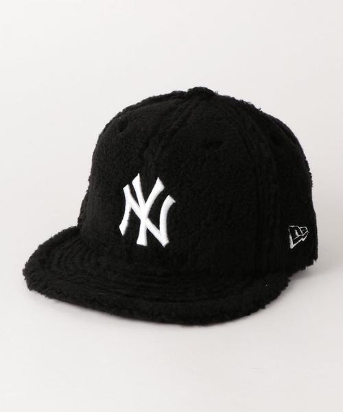 NEW ERA（ニューエラ）の「[ニューエラ] ST NEWERA 59FIFTY BOA NY キャップ ◆（キャップ・メンズ・ブラック/ナチュラル・FREE）」の2枚目の写真