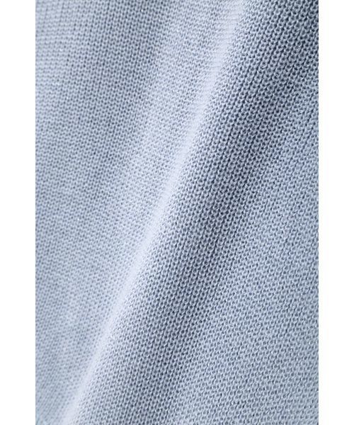 22 OCTOBRE(ヴァンドゥ-オクトーブル)の「◆ラメ混ニット(ニット/セーター・レディース・グレー/ベージュ/ブルー・2)」の5枚目の写真