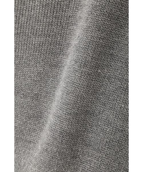 22 OCTOBRE(ヴァンドゥ-オクトーブル)の「◆ラメ混ニット(ニット/セーター・レディース・グレー/ベージュ/ブルー・2)」の4枚目の写真