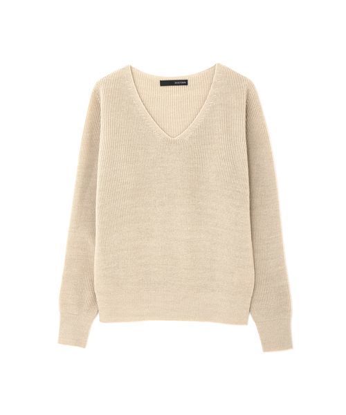 22 OCTOBRE(ヴァンドゥ-オクトーブル)の「◆ラメ混ニット(ニット/セーター・レディース・グレー/ベージュ/ブルー・2)」の9枚目の写真