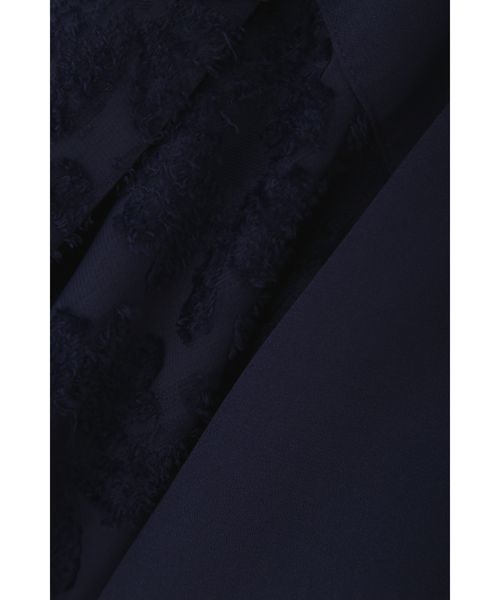 NATURAL BEAUTY BASIC（ナチュラルビューティーベーシック）の「◆カットジャガードブラウス【セットアップ対応商品】（シャツ/ブラウス・レディース・ホワイト系その他/ネイビー/グリーン・MEDIUM/SMALL）」の10枚目の写真