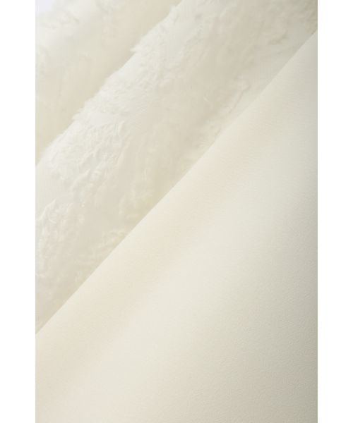 NATURAL BEAUTY BASIC（ナチュラルビューティーベーシック）の「◆カットジャガードブラウス【セットアップ対応商品】（シャツ/ブラウス・レディース・ホワイト系その他/ネイビー/グリーン・MEDIUM/SMALL）」の14枚目の写真