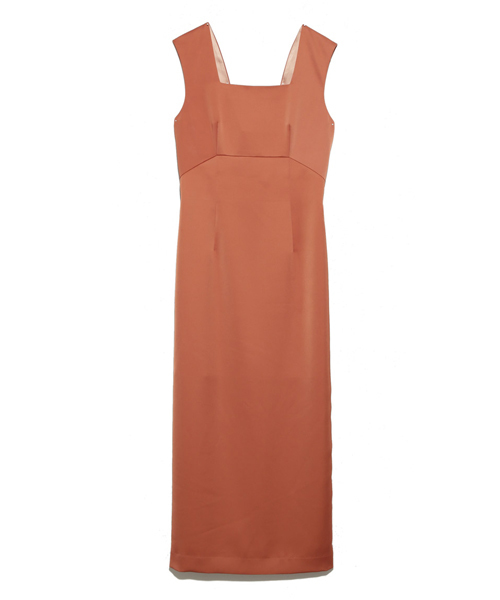 Snidel スナイデル の Andgirl6月号掲載 宮田聡子さん着用 バックオープンミドルワンピース ワンピース Wear