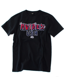 AVIREX | AVIREX×BOXER JUNTARO/ アヴィレックス×ボクサージュンタロー/ クルーネック Tシャツ "AVIREX U.S.A."/ CREW NECK T-SHIRT "AVIREX U.S.A"(Tシャツ/カットソー)