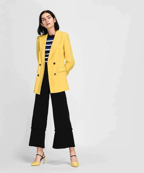 CHARLES & KEITH(チャールズ & キース)の「コントラストティーバースリングバックヒール / CONTRAST T-BAR SLINGBACK HEELS(パンプス・レディース・ホワイト/ブラック/イエロー・22.5cm/23cm/23.5cm/24.5cm/25cm/25.5cm)」の20枚目の写真