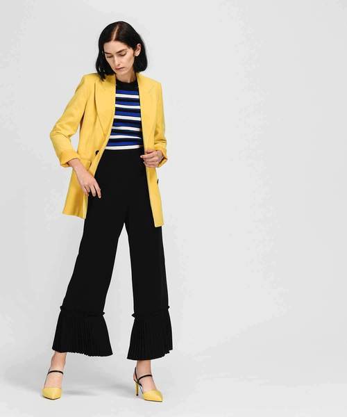 CHARLES & KEITH(チャールズ & キース)の「コントラストティーバースリングバックヒール / CONTRAST T-BAR SLINGBACK HEELS(パンプス・レディース・ホワイト/ブラック/イエロー・22.5cm/23cm/23.5cm/24.5cm/25cm/25.5cm)」の21枚目の写真