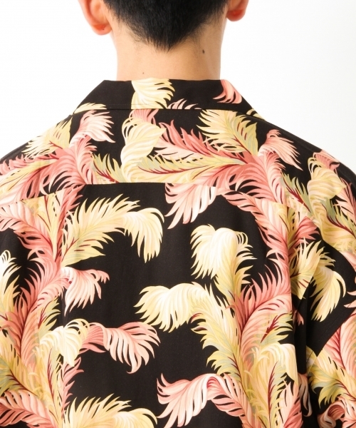 RAGEBLUE（レイジブルー）の「＜reyn spooner×RAGEBLUE＞レーヨン柄シャツ/796150（シャツ/ブラウス・メンズ・ブラック/レッド・MEDIUM/LARGE）」の10枚目の写真