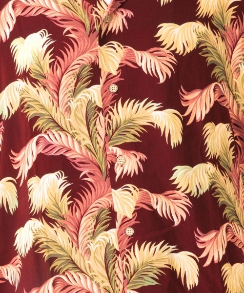 RAGEBLUE（レイジブルー）の「＜reyn spooner×RAGEBLUE＞レーヨン柄シャツ/796150（シャツ/ブラウス・メンズ・ブラック/レッド・MEDIUM/LARGE）」の11枚目の写真