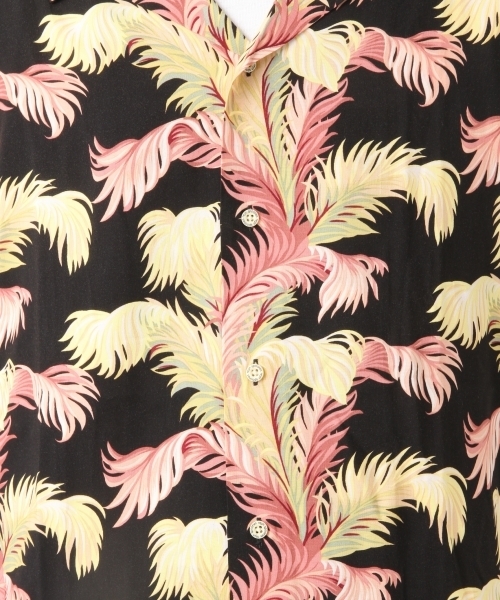 RAGEBLUE（レイジブルー）の「＜reyn spooner×RAGEBLUE＞レーヨン柄シャツ/796150（シャツ/ブラウス・メンズ・ブラック/レッド・MEDIUM/LARGE）」の12枚目の写真