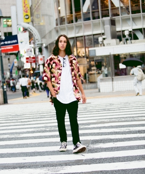 RAGEBLUE（レイジブルー）の「＜reyn spooner×RAGEBLUE＞レーヨン柄シャツ/796150（シャツ/ブラウス・メンズ・ブラック/レッド・MEDIUM/LARGE）」の15枚目の写真