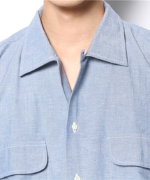 MOJITO BEAMS PLUS 別注 シャンブレーシャツ チャイナ BEAMS PLUS（ビームスプラス）の「○MOJITO / アブサンシャツ