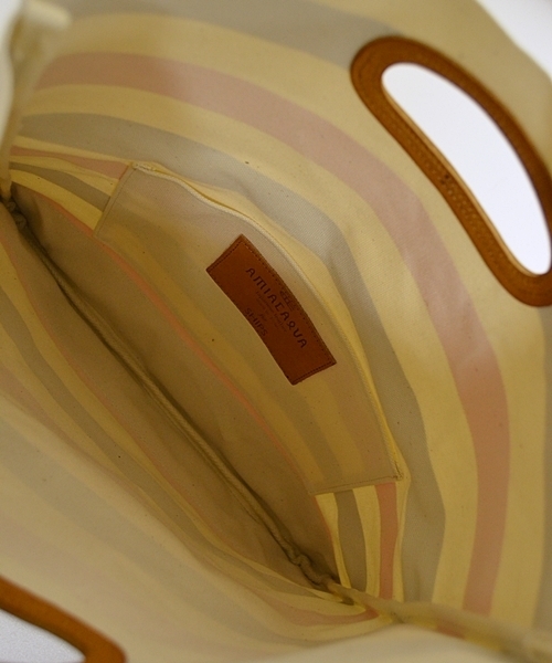 SHIPS（シップス）の「AMIACALVA for SHIPS: パターン/キャンバス×栃木レザー 二つ折り/クラッチバッグ■（クラッチバッグ・メンズ・カモフラージュ/マルチ/ホワイト系その他/ネイビー/その他/ブルー・ONE SIZE）」の16枚目の写真