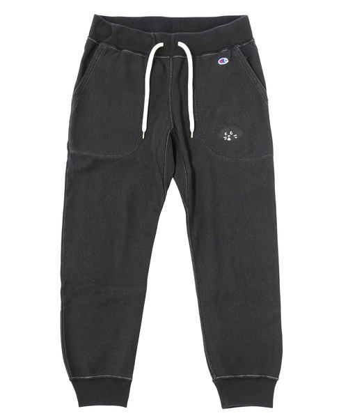 Champion(チャンピオン)の「にゃーとチャンピオンのデニムパンツ(デニムパンツ・レディース・ブラック・02/03)」の1枚目の写真