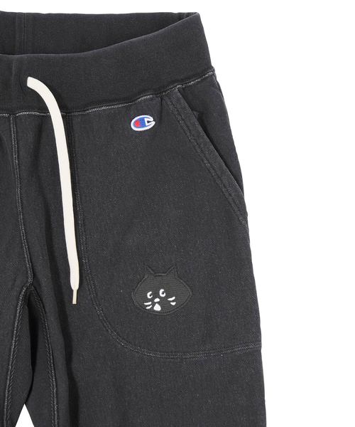 Champion(チャンピオン)の「にゃーとチャンピオンのデニムパンツ(デニムパンツ・レディース・ブラック・02/03)」の4枚目の写真