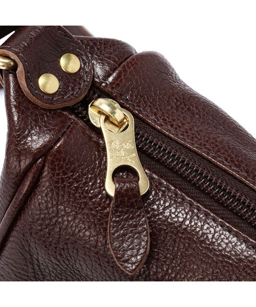 IL BISONTE(イルビゾンテ)の「IL BISONTE / ORIGINAL LEATHER / クロスボディバッグ(ショルダーバッグ・レディース・ライトブラウン/レンガ/ダークブラウン/ブラック/ネイビー/ナチュラル/オレンジ/グレー/レッド/グリーン/オリーブ・FREE)」の19枚目の写真