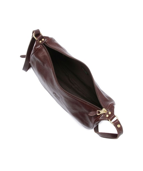 IL BISONTE(イルビゾンテ)の「IL BISONTE / ORIGINAL LEATHER / クロスボディバッグ(ショルダーバッグ・レディース・ライトブラウン/レンガ/ダークブラウン/ブラック/ネイビー/ナチュラル/オレンジ/グレー/レッド/グリーン/オリーブ・FREE)」の18枚目の写真