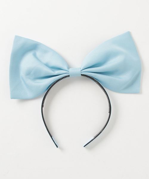 Catherine Cottage（キャサリンコテージ）の「リボンカチューシャ（カチューシャ・キッズ・ブラック/レッド/ブルー/ベージュ/パープル/グリーン/イエロー/ピンク/オレンジ/ブルー系その他2・FREE）」の4枚目の写真