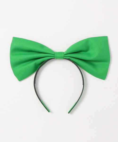 Catherine Cottage（キャサリンコテージ）の「リボンカチューシャ（カチューシャ・キッズ・ブラック/レッド/ブルー/ベージュ/パープル/グリーン/イエロー/ピンク/オレンジ/ブルー系その他2・FREE）」の3枚目の写真