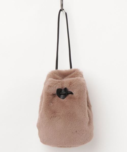 flower（フラワー）の「リトルファーバッグ（ショルダーバッグ・レディース・ベージュ/ブラウン/レオパード・FREE）」の6枚目の写真