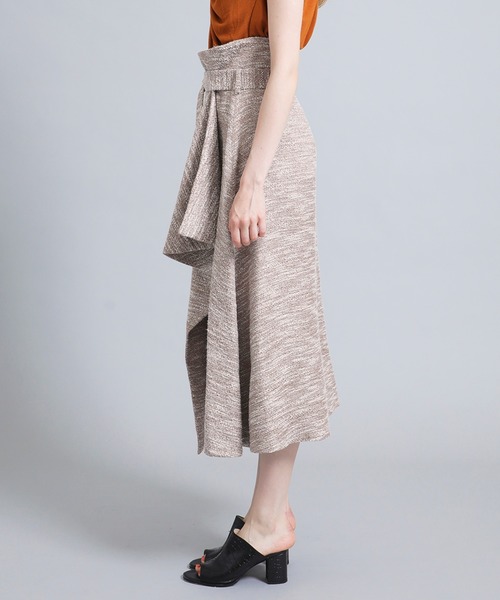 ELIN（エリン）の「【ELIN】《STUDIOUS別注》ラップスカート（スカート・レディース・ブラウン/グレー・38/36）」の20枚目の写真