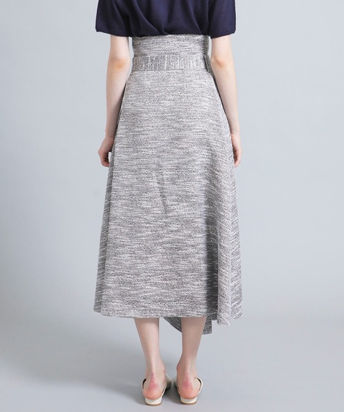 ELIN（エリン）の「【ELIN】《STUDIOUS別注》ラップスカート（スカート・レディース・ブラウン/グレー・38/36）」の9枚目の写真