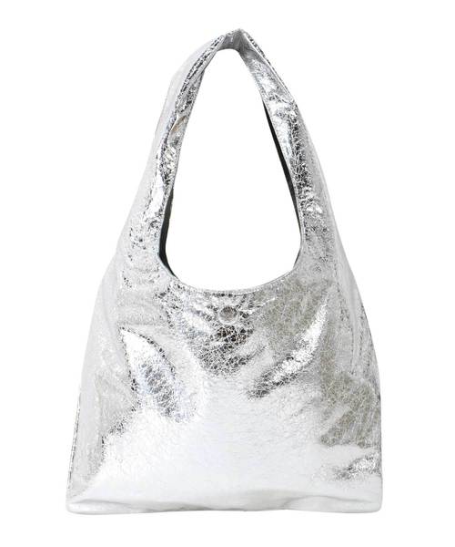 ZUCCa（ズッカ）の「S アルミバッグ（トートバッグ・レディース・ブラック/シルバー・FREE）」の2枚目の写真