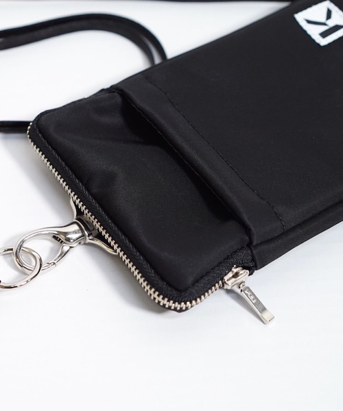 KAIKO（カイコー）の「KAIKO LIMONTA NECK BAG M（ショルダーバッグ・メンズ・ライトグレー/ブラック/サックスブルー・FREE）」の6枚目の写真