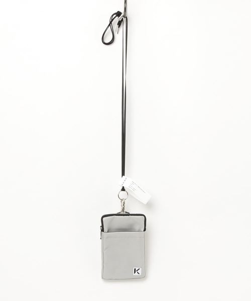 KAIKO（カイコー）の「KAIKO LIMONTA NECK BAG M（ショルダーバッグ・メンズ・ライトグレー/ブラック/サックスブルー・FREE）」の17枚目の写真