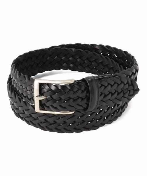 Andersons Belts(アンダーソンベルト)の「Andersons / アンダーソンズ レザーメッシュベルト(ベルト)」|ブラック