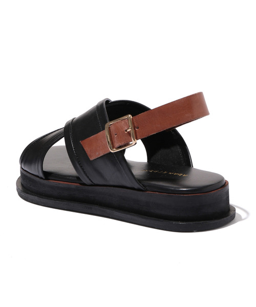 ADAM ET ROPE'（アダムエロペ）の「厚底サンダル（サンダル・レディース・ブラック/ブラック系その他/ベージュ・38/39/36/37）」の6枚目の写真