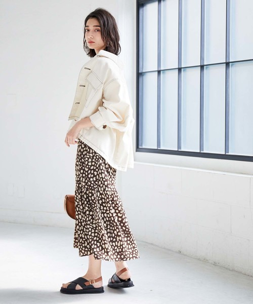 ADAM ET ROPE'（アダムエロペ）の「厚底サンダル（サンダル・レディース・ブラック/ブラック系その他/ベージュ・38/39/36/37）」の16枚目の写真