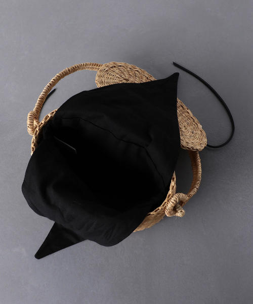 MUUN（ムーニュ）の「＜MUUN（ムーニュ）＞ MINI JEANNE カゴバッグ（かごバッグ・レディース・その他1・FREE）」の2枚目の写真