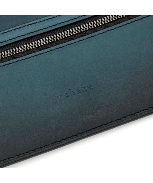 YUHAKU/ユハク」本革 長財布 レザーロングウォレット（財布