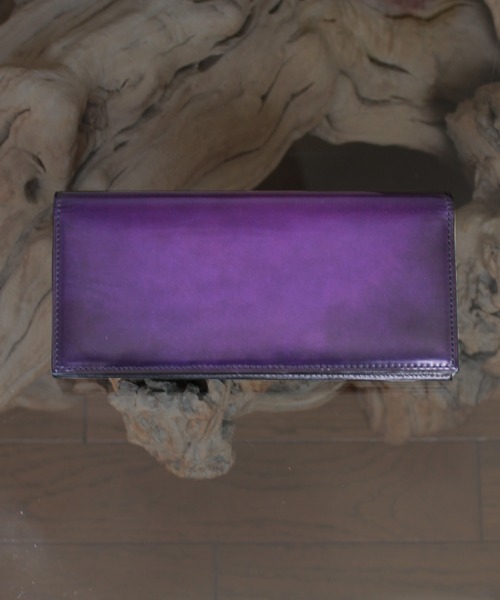 【限定品・美品】ユハク　長財布 YUHAKU/ユハク」本革 長財布 レザーロングウォレット（財布